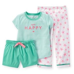 Carter’s three piece pajama set